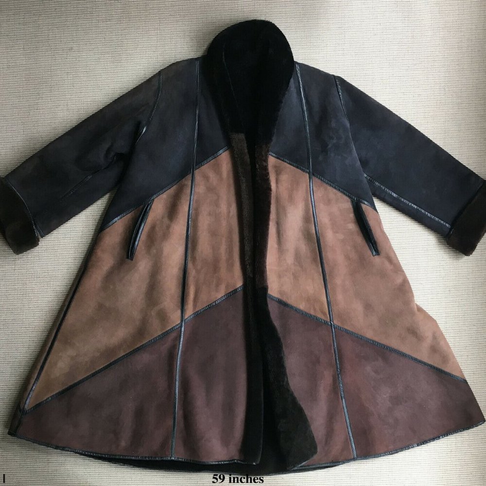 Vintage Sheepskin Coatf